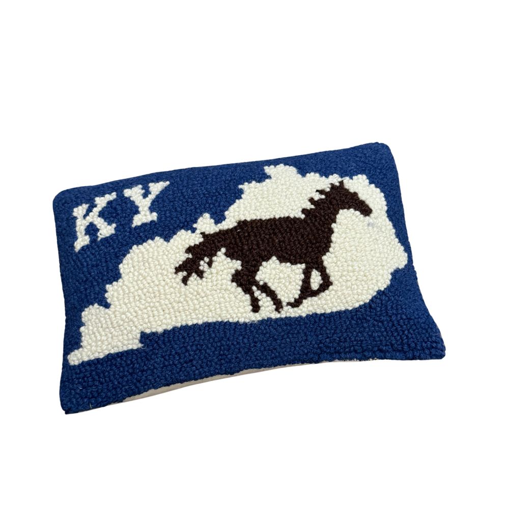 KY State Horse Hook Pillow