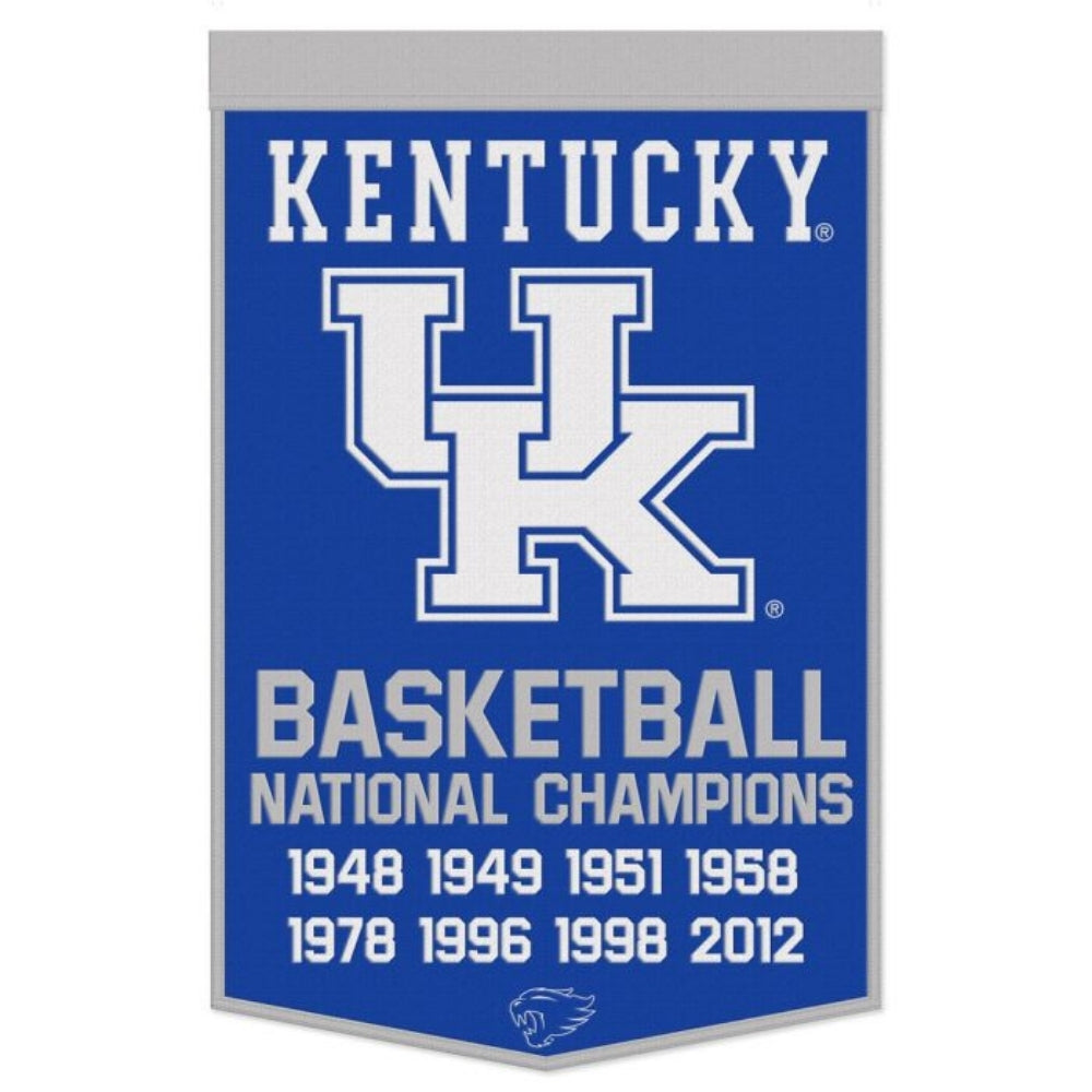 Kentucky Wildcats Basketball National Champions Wool Banner