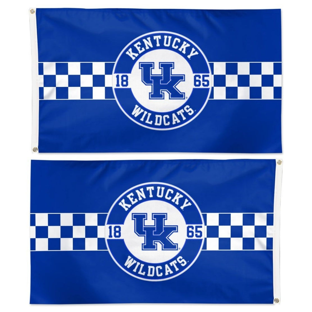 Kentucky Wildcats Checkerboard Banner