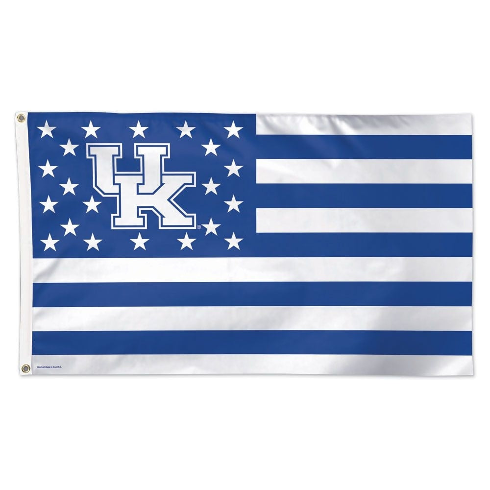 Kentucky Wildcats Stars and Stripes Flag