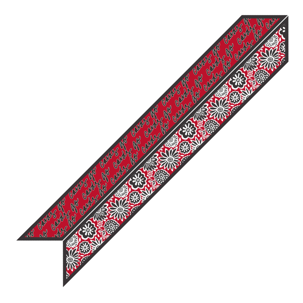 Louisville Go Cards Skinny Scarf