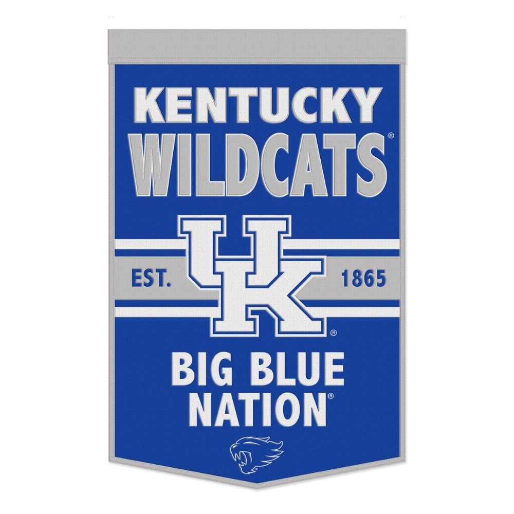 Kentucky Wildcats Big Blue Nation Wool Banner