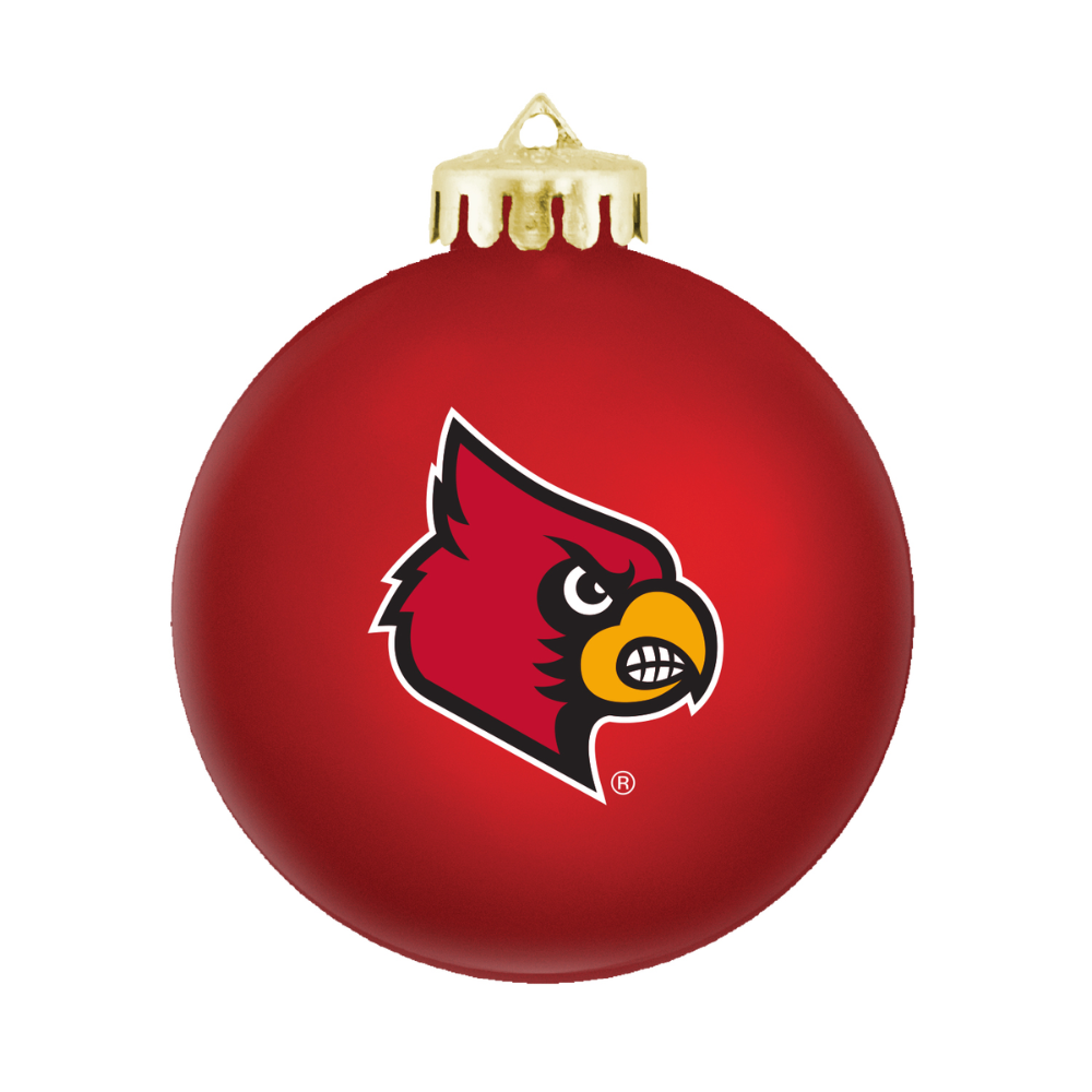 Louisville Cardinal Mascot Ornament