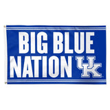 Kentucky Wildcats Big Blue Nation Slogan Flag