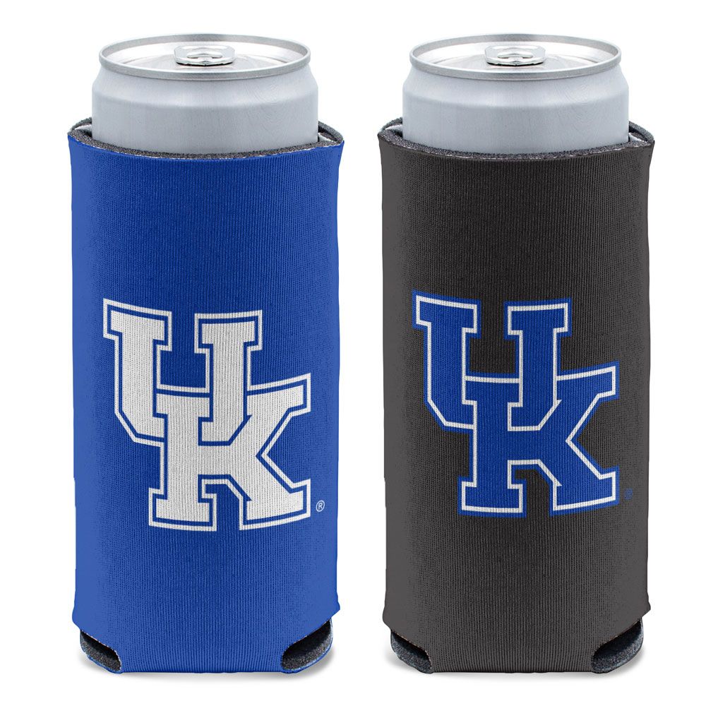 UK Interlock Two-Tone 12oz Slim Can Cooler