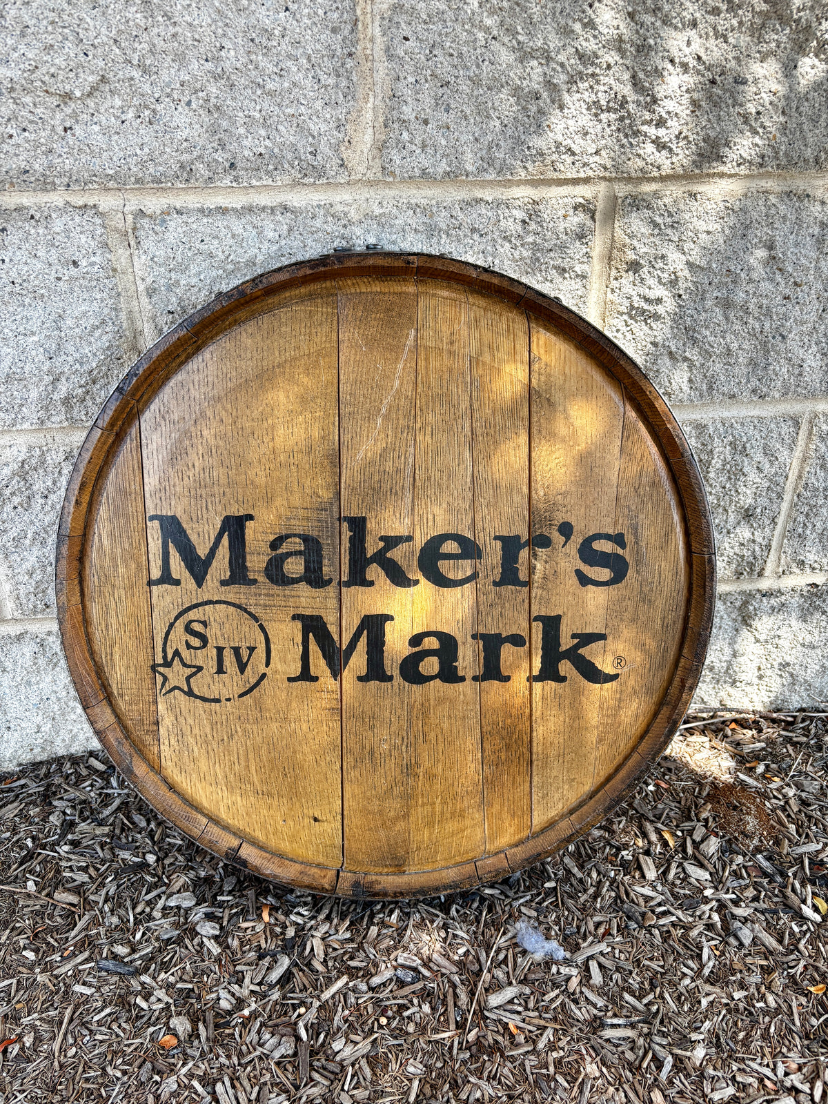 Cabeza de barril auténtica de Maker's Mark