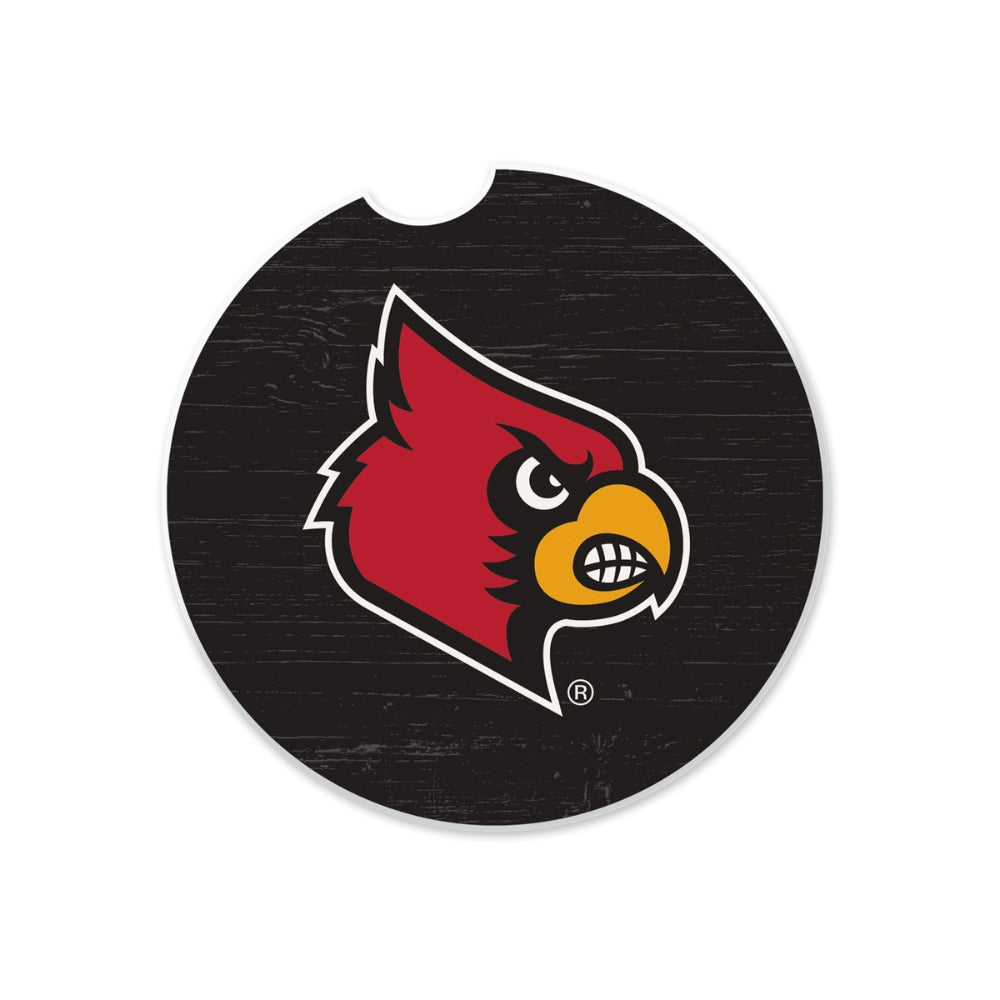 Louisville Cardinal Car Coaster