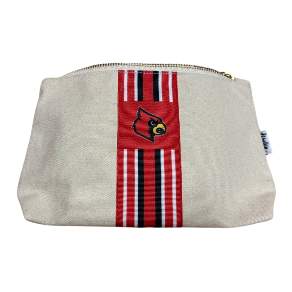 Louisville Cardinals Small Canvas Pouch