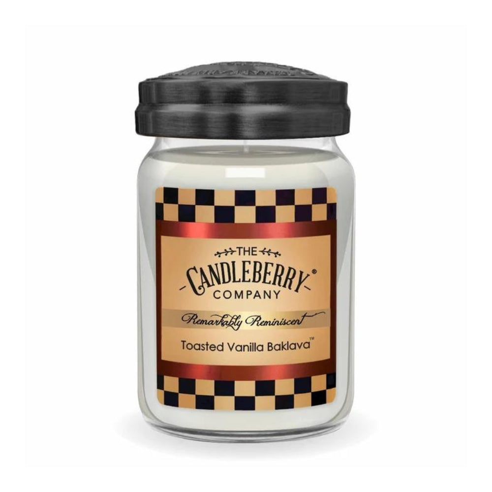 Toasted Vanilla Baklava 26oz Jar Candle