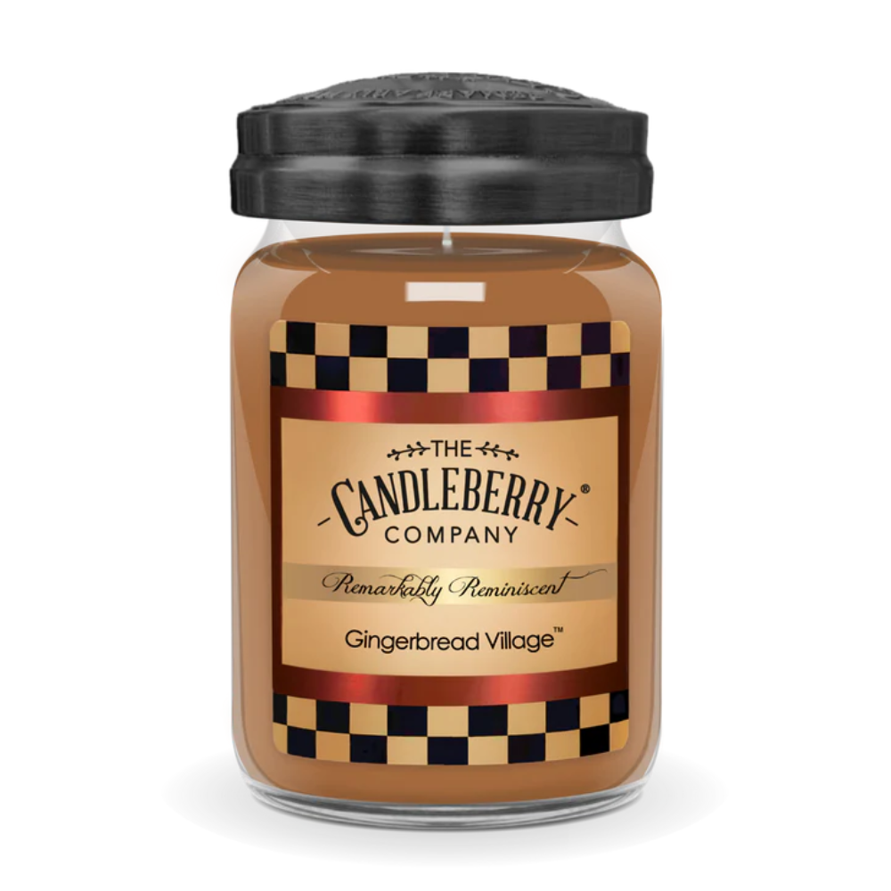 Gingerbread Village 26oz Jar Candle