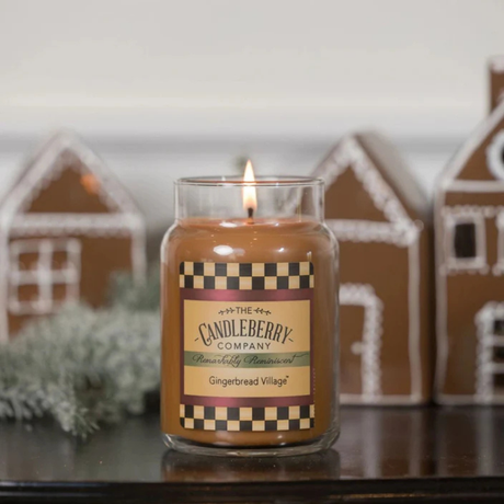 Gingerbread Village 26oz Jar Candle