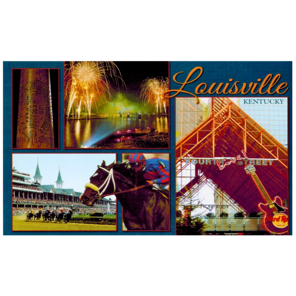 Louisville, KY Sights Postcard