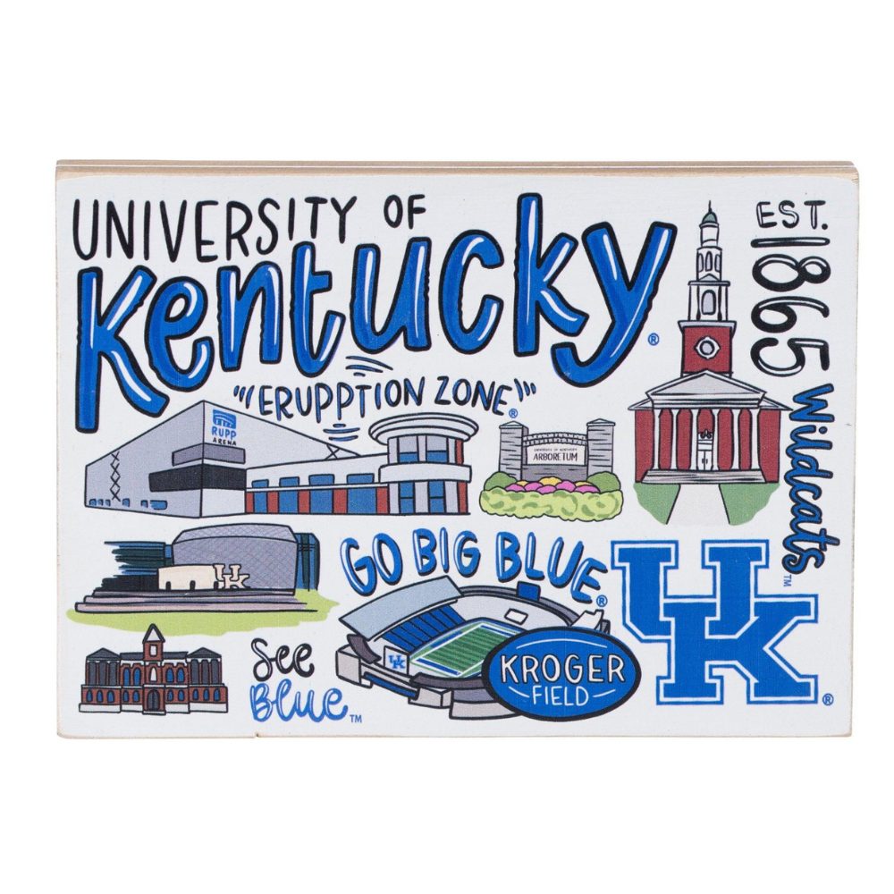 University of Kentucky Icon Block – Kentucky Branded