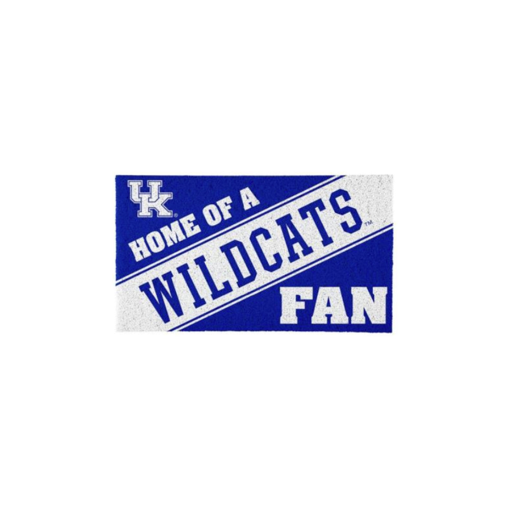 "Home of a Wildcats Fan" Front Door Mat