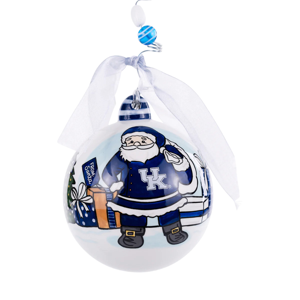 Merry Christmas Wildcats UK Santa Ornament