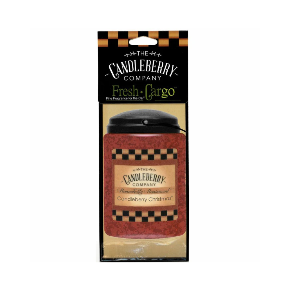 Candleberry Christmas Car Air Freshener