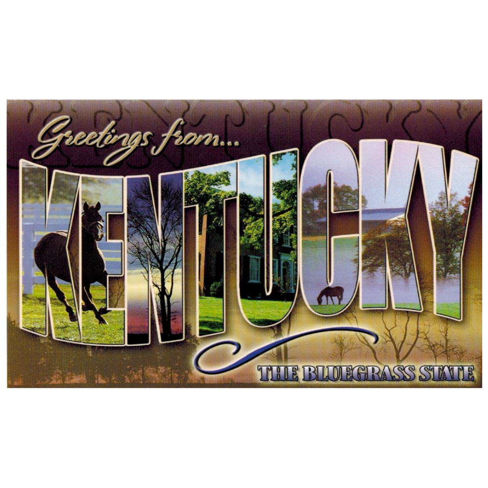 Greetings from Kentucky Postcard