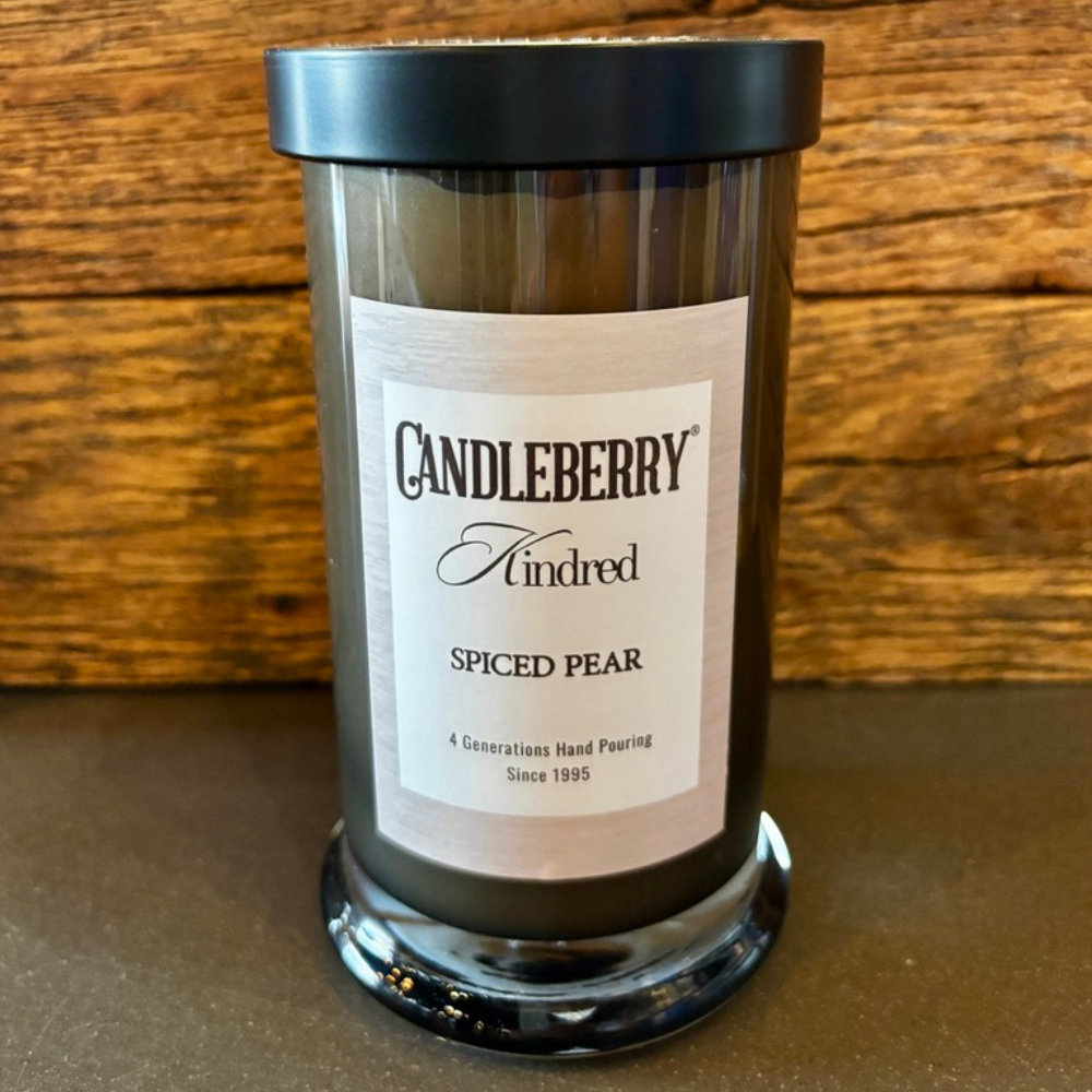 Candleberry Kindred Spiced Pear Large Jar Candle, image size:1000x1000