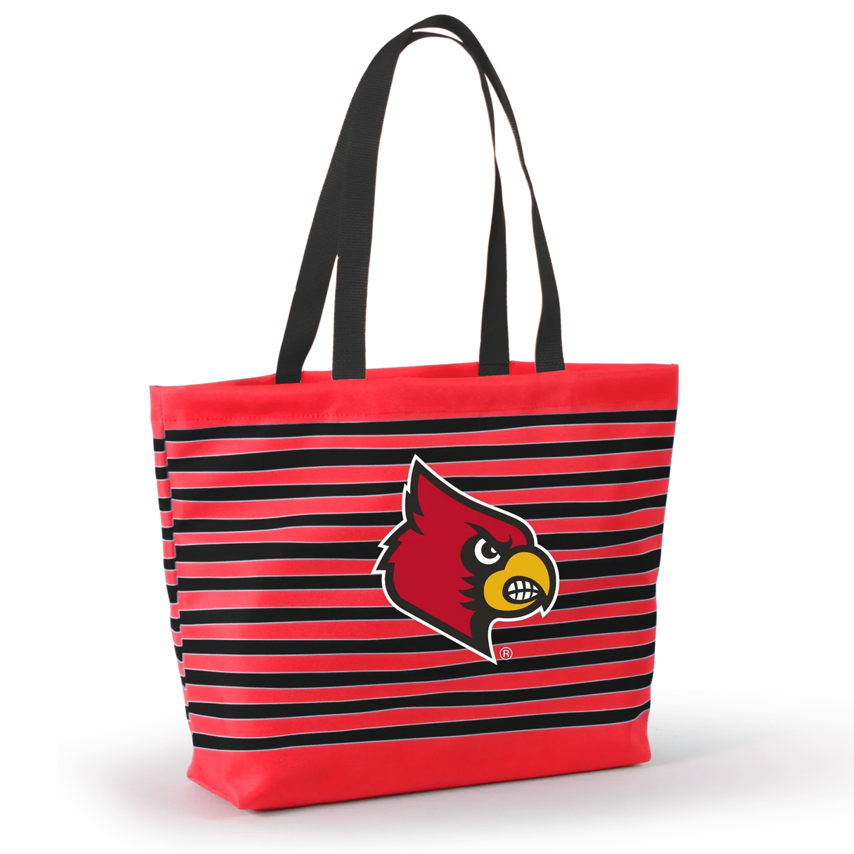 Louisville Cardinals Interlock Striped Tote