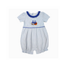Wildcat Royal Girls Dot Infant Romper