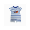 Wildcat Royal Striped Infant Romper