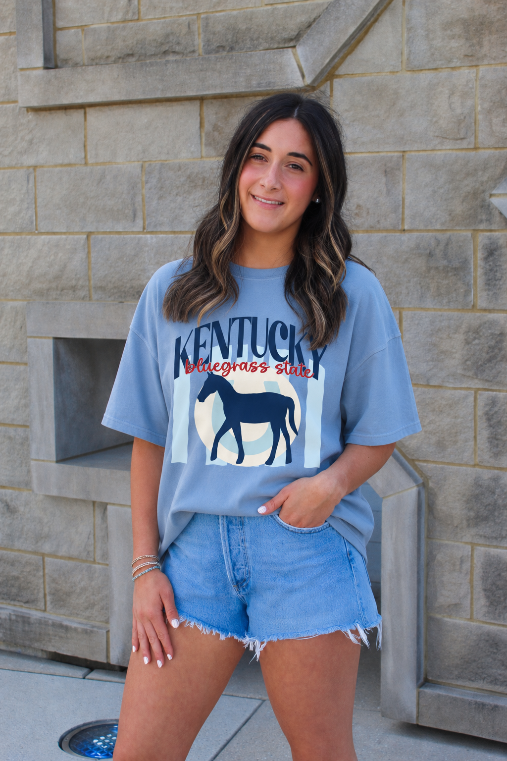 Bluegrass State Pride Kentucky Horse Comfort Colors T-Shirt