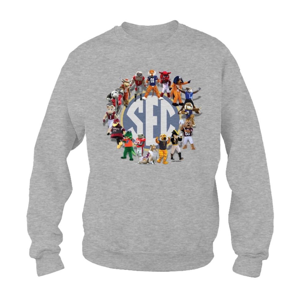 SEC Sidelines Mascot Crewneck