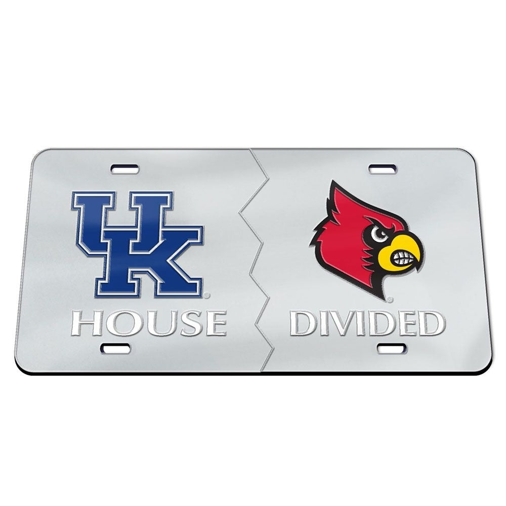 UK v. UL House Divided License Plate