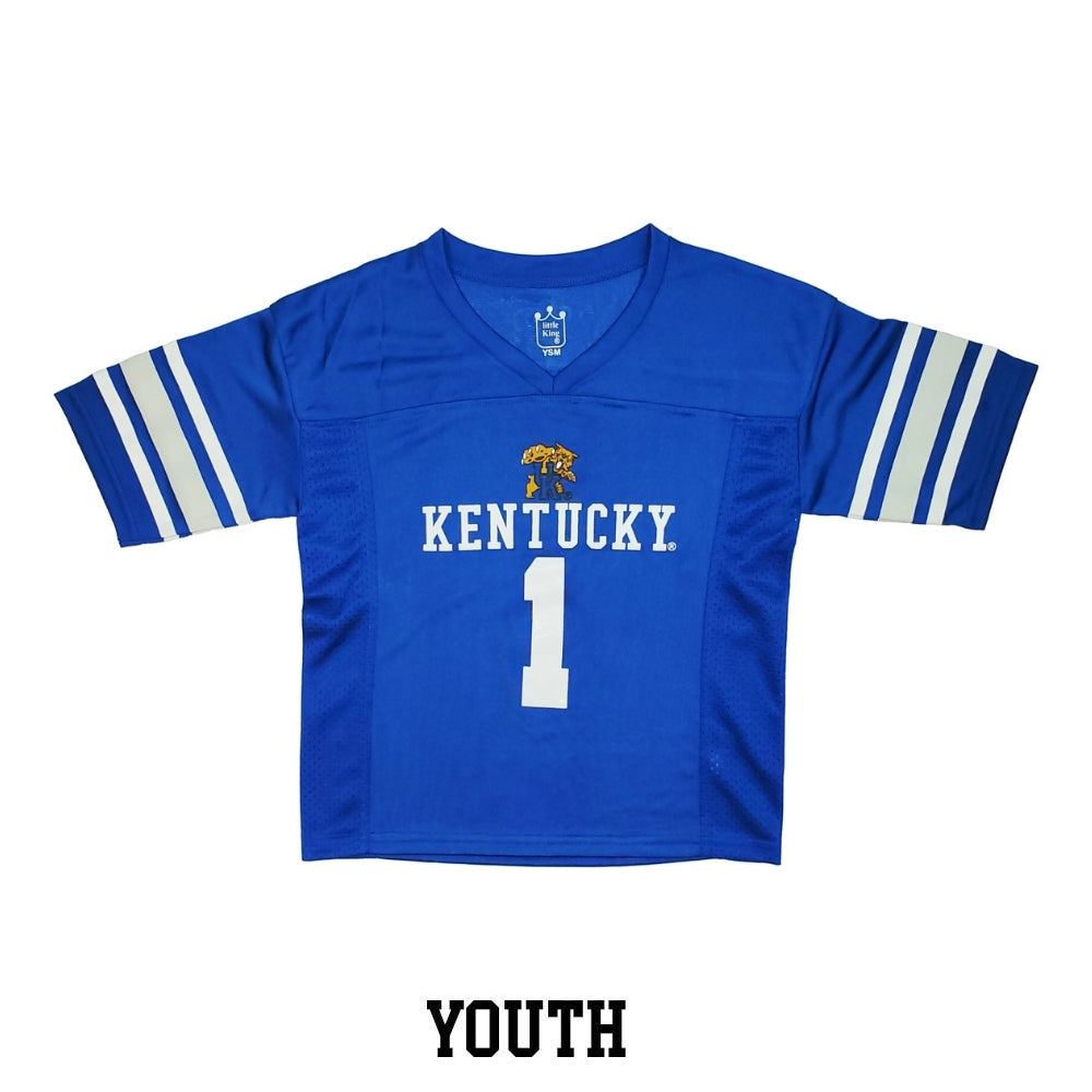 Kentucky Wildcats Youth Football Jersey