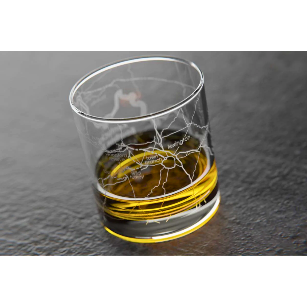 Kentucky Branded Rocks Glass - Thumbnail 4
