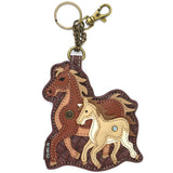 Coin Purse Horse Family