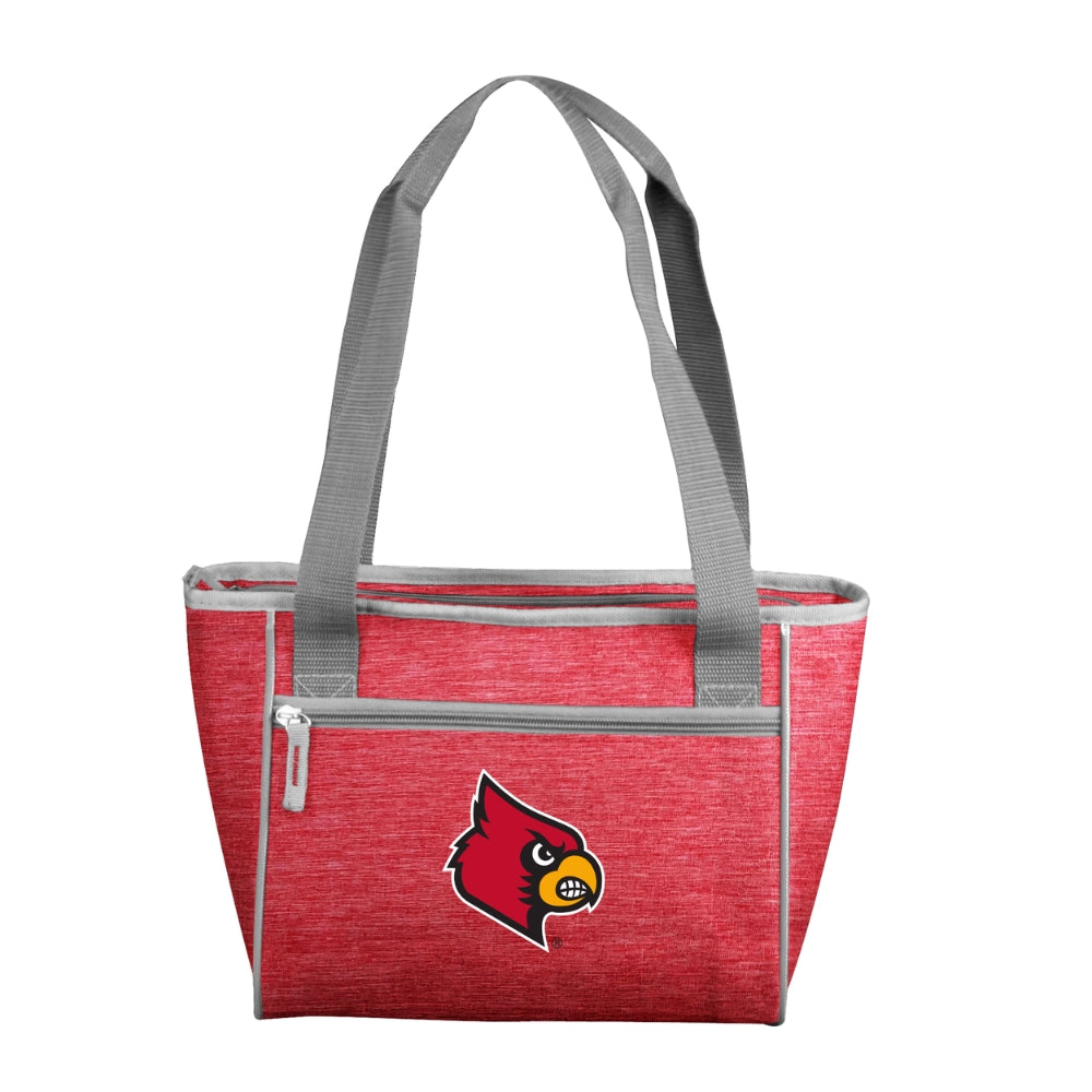 Louisville Cardinals Crosshatch 16 Can Cooler Tote