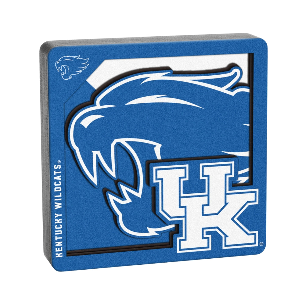 Kentucky Wildcats 3D Logo Series Magnet