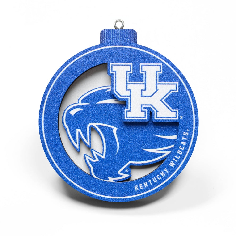 Kentucky Wildcats 3D Logo Ornament