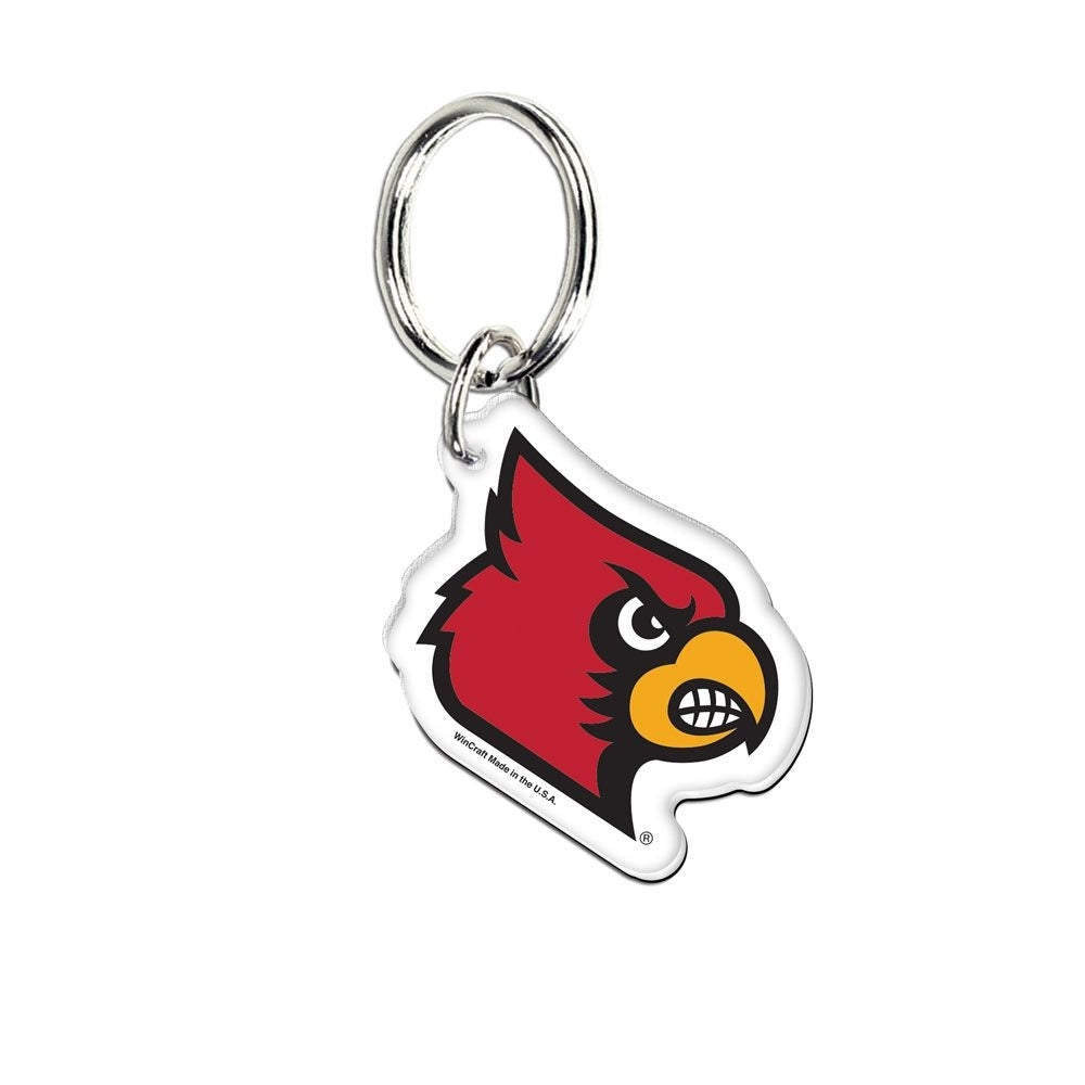 Louisville Cardinals Mascot Keychain