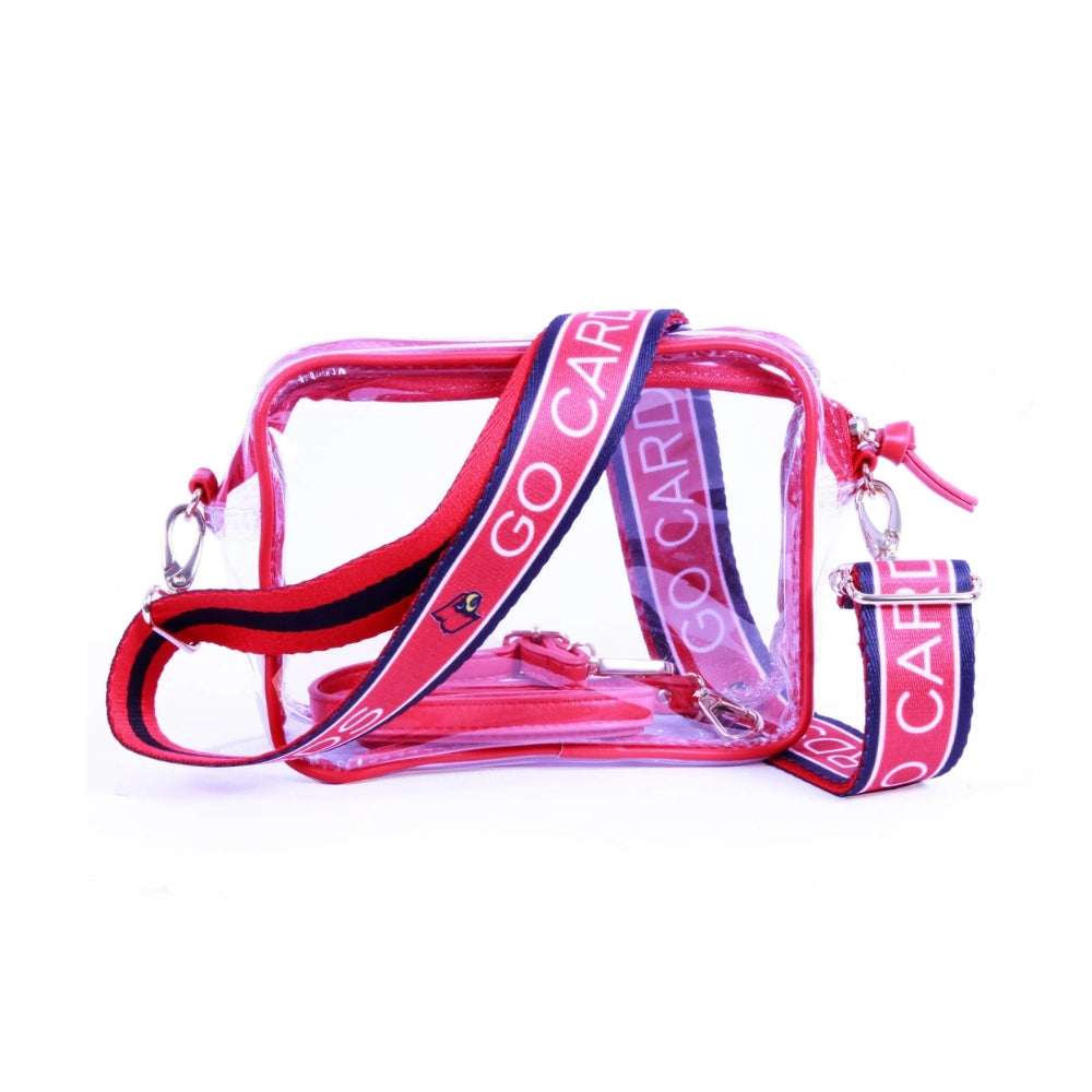 Louisville Cardinals Clear Purse