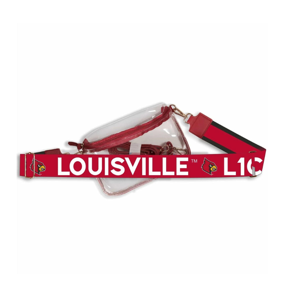 Louisville Cardinals Clear Sling Bag