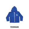 UK Interlock Toddler Quilted Full Zip Hoodie