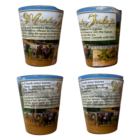 Kentucky Mint Julep Recipe Shot Glass