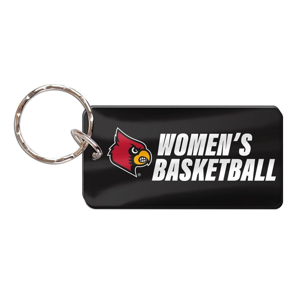 Louisville Cardinals Women's Basketball Keychain