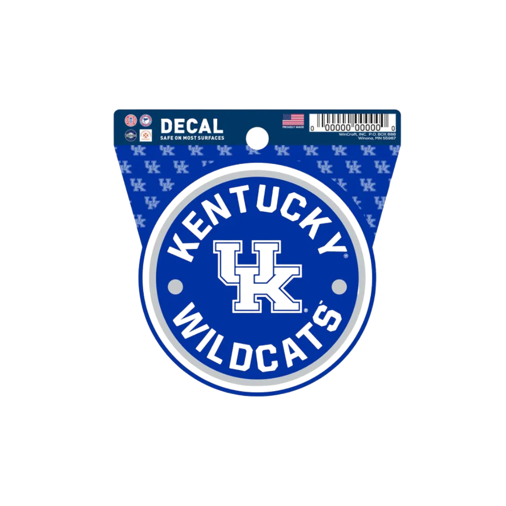UK Kentucky Wildcats 3" x 4" Decal