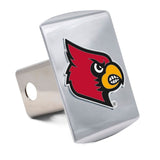 Louisville Cardinals Metal Hitch Cover