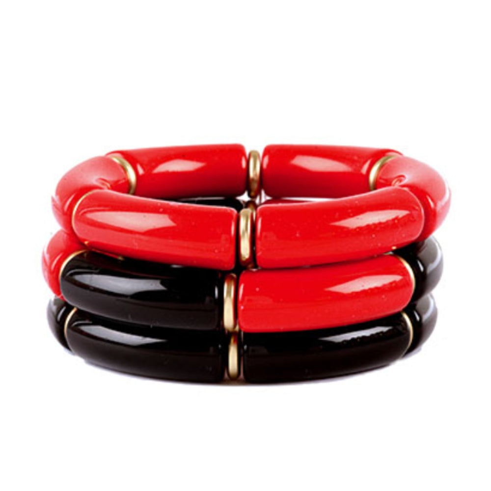 Louisville Gameday Metal Tube Bracelet