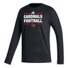 Adidas Cardinals Football Long Sleeve