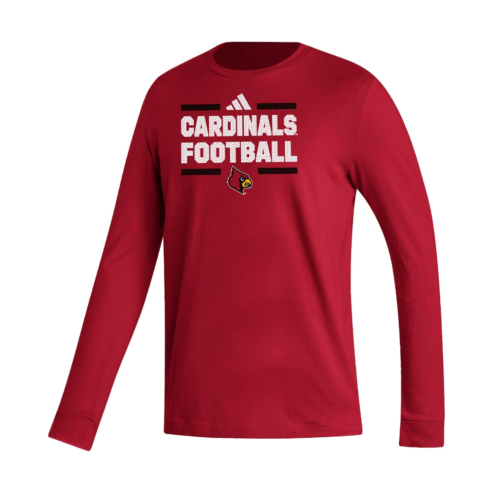 Adidas Cardinals Football Long Sleeve