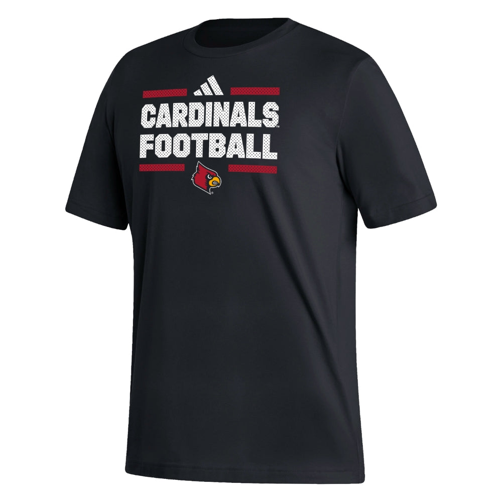 adidas Cardinals Football T-Shirt Black / M