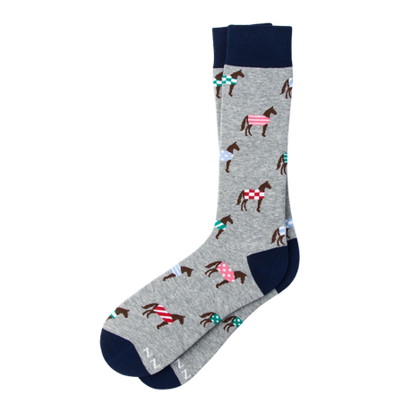 Horsin' Around Derby Horse Socks