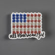 All American Girl Sticker