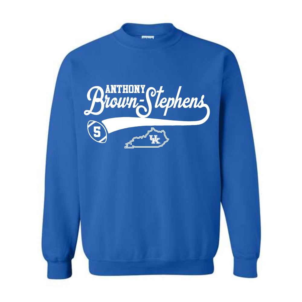 Anthony Brown-Stephens Flair Script Crewneck