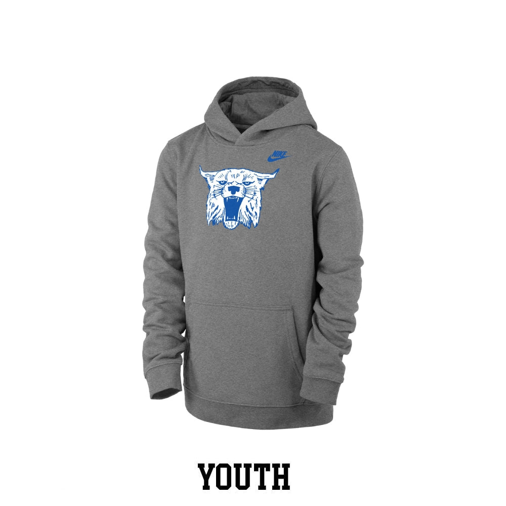 Vintage Wildcat Youth Club Fleece Hoodie